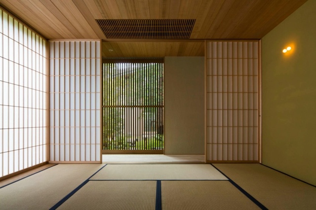 japanischer Stil Shoji Türen Papier Raumteiler Ideen