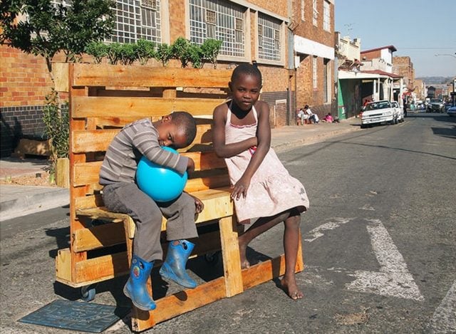 Möbel moderne platzsparende Idee Projekt Südafrika