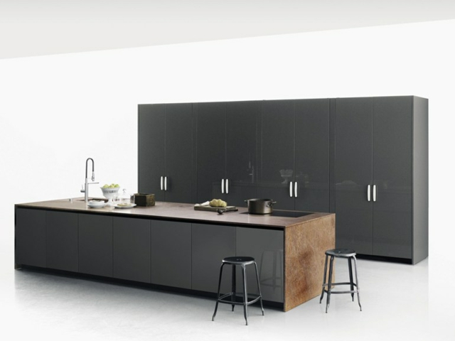 moderne Küchenmöbel Kochinsel freistehend Modell Xila