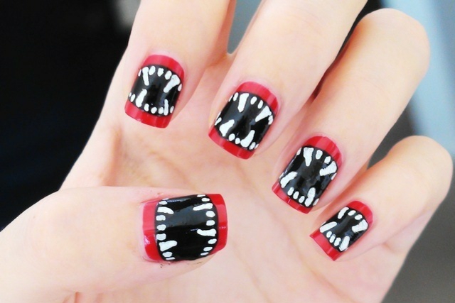 Nageldesign zum Halloween