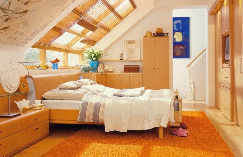 Wohnideen-Dachschraege-Schlafzimmer-gestalten-Tipps