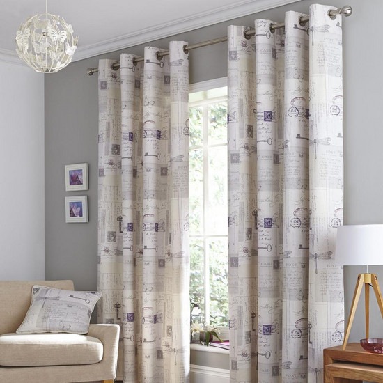 baumwollvorhang-praktischer-Sichtschutz-wohnzimmer-wandfarbe-grau