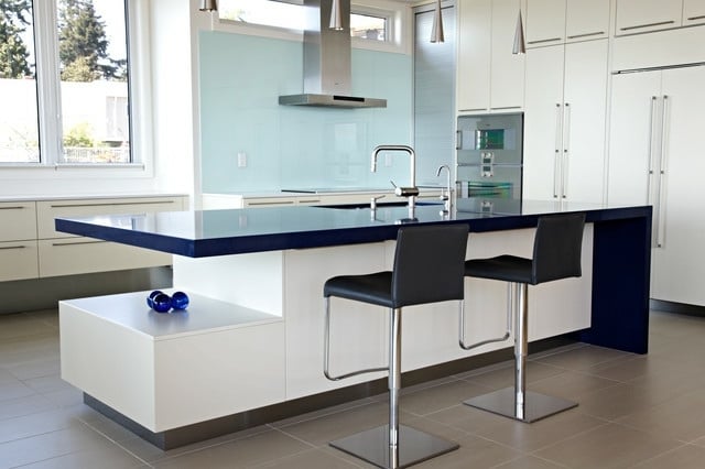 Küchenrückwand modern minimalistisch stilvoll