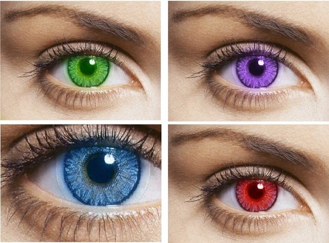 Modetrend Farbige Kontaktlinsen Fur Funkelnde Augen