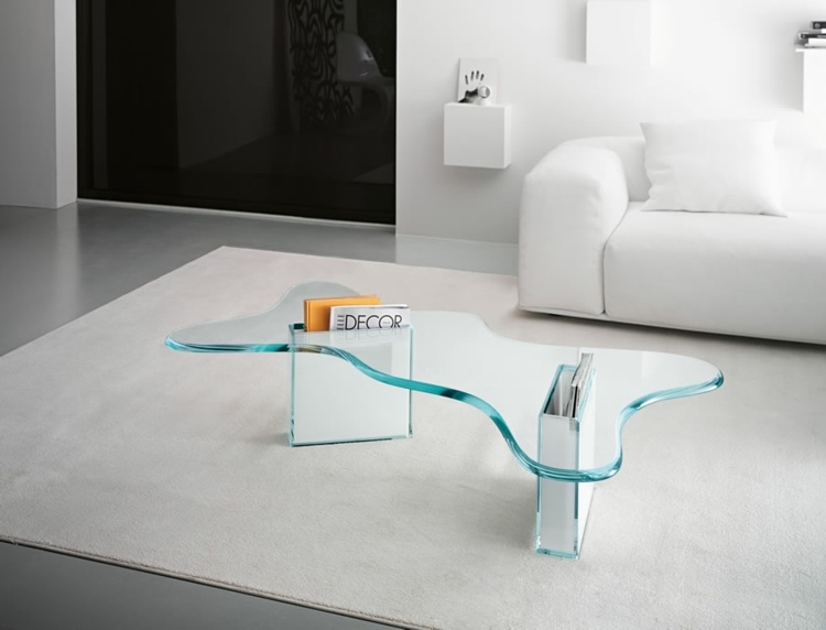 glastisch design tonelli-couchtisch-weiss-sofa-teppich