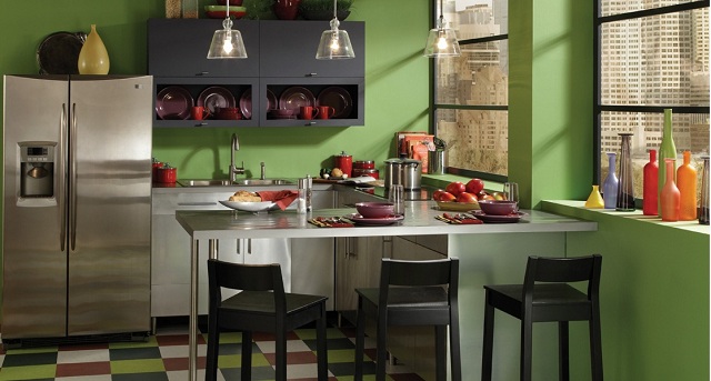 Die Küchenwand streichen – Farbideen in fröhlichen Nuancen