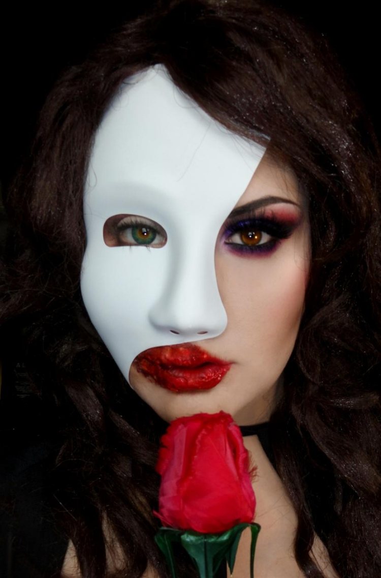 kontaktlinsen-halloween-maske-weiss-make-up-rose-schminke