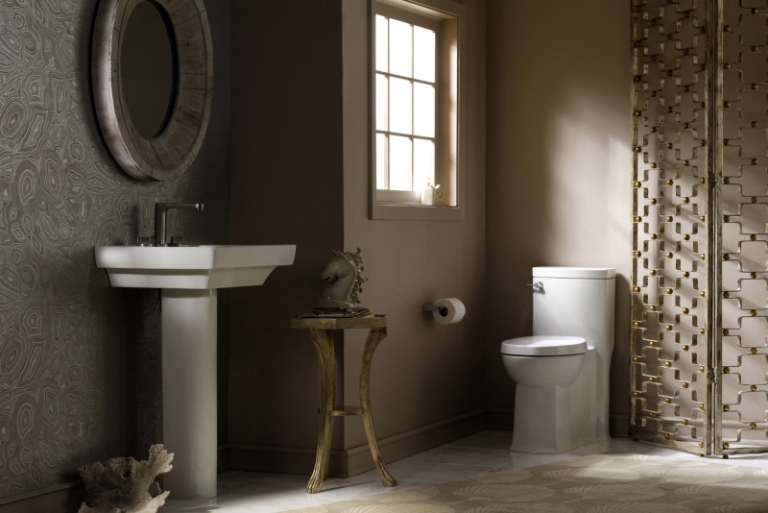 Sockel Waschbecken - trendige Designs aus weißer Keramik