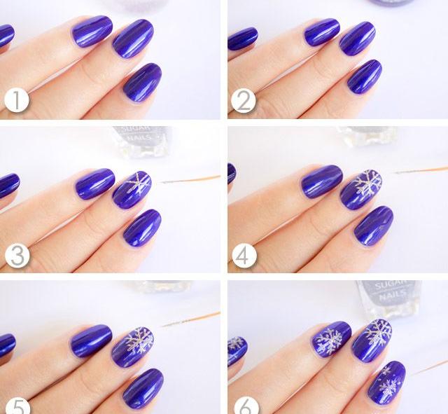 30 Nageldesign Bilder Mit Winter Und Weihnachtsmotiven