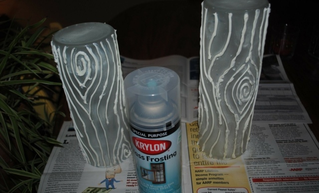 vase gestalten siliko spray weiß schritt 2