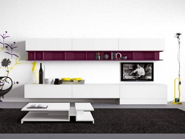 wohnzimmer-modern-einrichten-wohnwand-weiss-wand-fernseher-BUTTERFLY-Novamobili