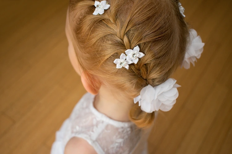 zwei zöpfe flechtfrisur für kurze haare