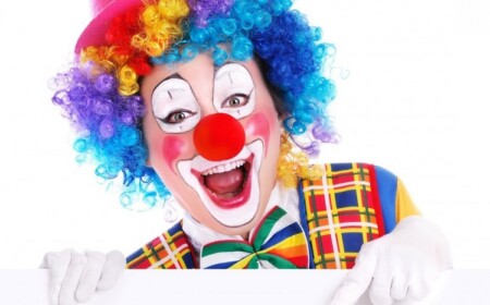 Clown schminken