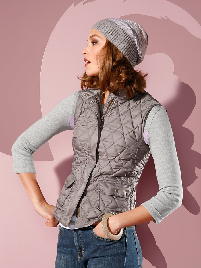 Daunenweste Damen Lang - Warme Steppweste Für Herbst/Winter