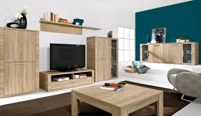 Möbel Wohnküche massiv modern stilvoll