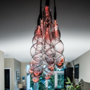 Designer-Leuchten aus Glas