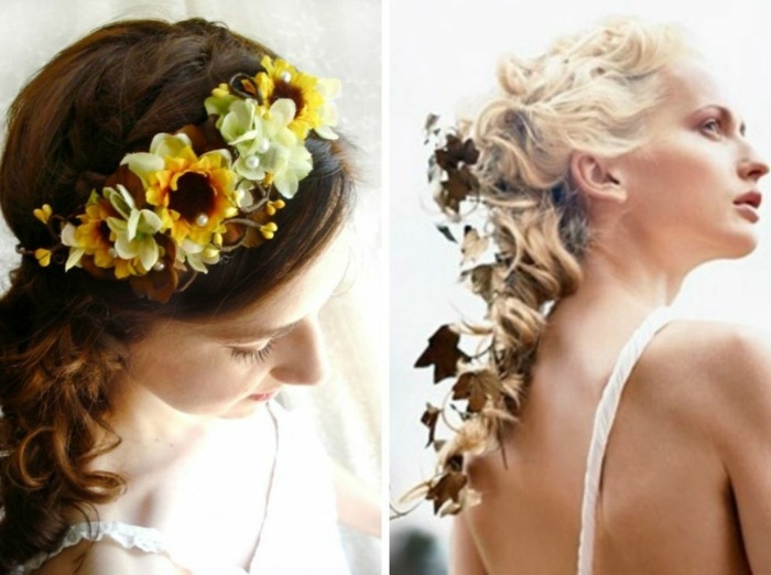 Herbstblumen-in-den-Haaren-Blumenkranz-mit-Perlen