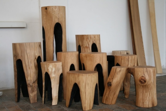 Puristische Designmobel Aus Holz Von Kaspar Hamacher