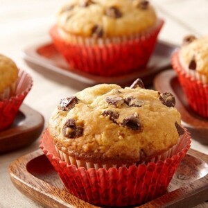 Schokoladen Vanilla Muffins zubereiten schnelle Backrezepte