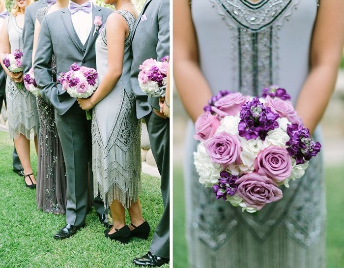 Vintage-Hochzeit-Thema-Anzüge-Kleider-der-Gäste-à-la-Gatsby-glamourös