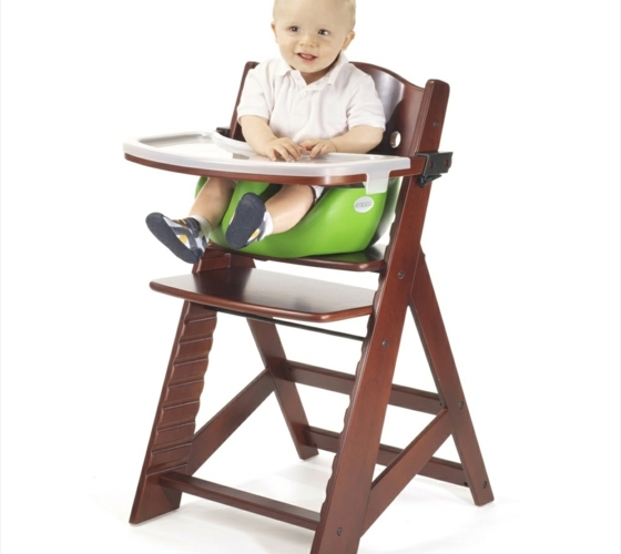 brauner-Holz-Kinderstuhl-mit-Sitz-für-Baby