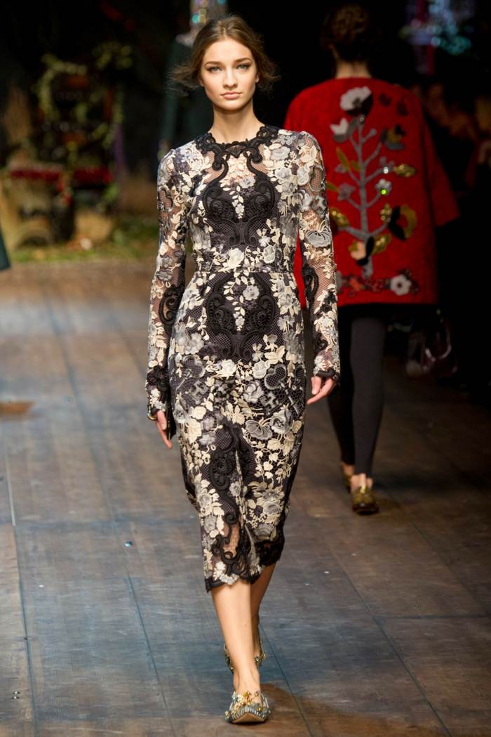  Kleider Dolce Gabbana Designer Mode