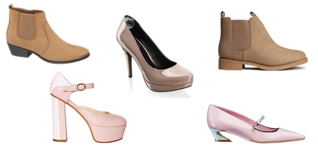 herbst-trend-pastellige-schuhe-beige-rosé-Graceland-Blugirl-SMH-Dior-H&M