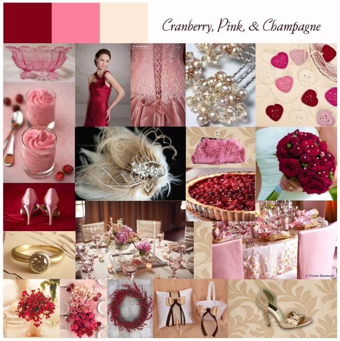 ideen-cranberry-rot-hochzeit-farbkombination-pink-champagne