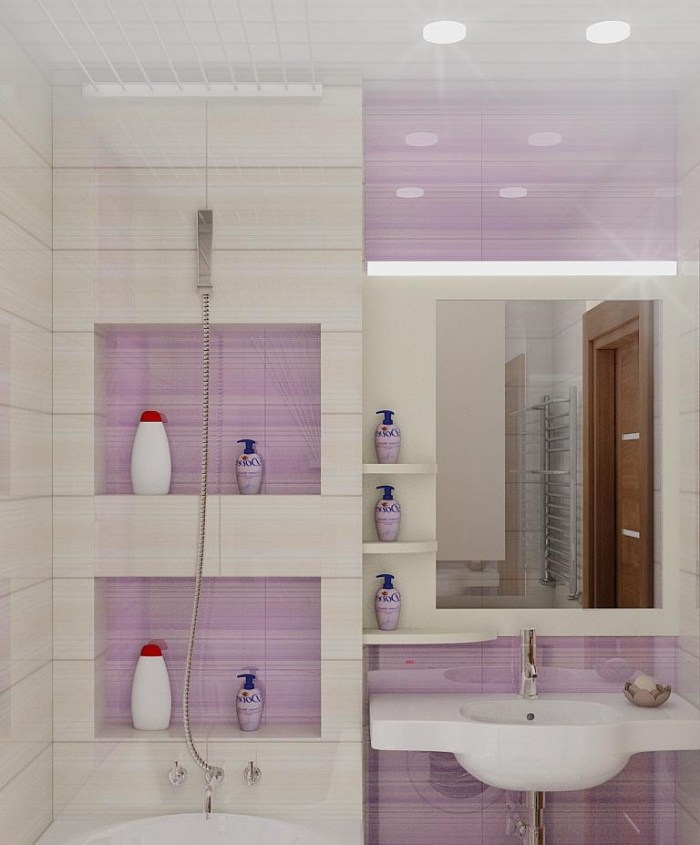kleines-badezimmer-fliesen-ideen-glasiert-flieder-lila-creme
