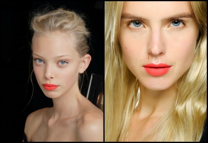 makeup-trend-lippenstift-orange-blaue-augen-blondinen