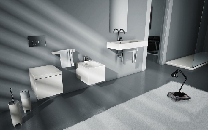 minimalistische-badezimmer-technik-geometrische-formgebung-weiss-Artceram