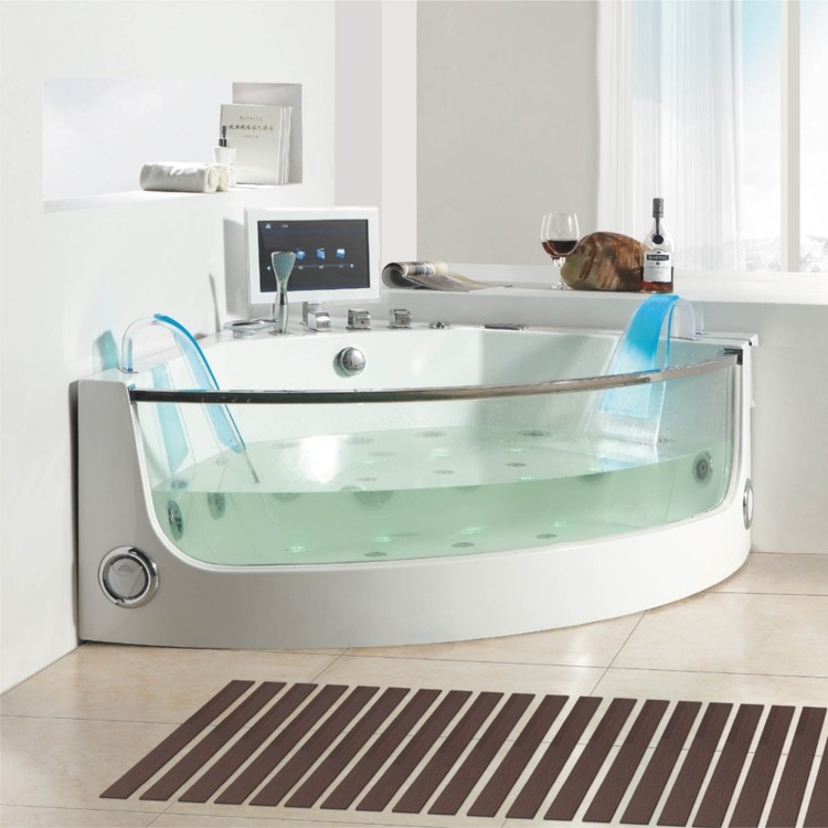 moderne-Whirlpool-eckbadewanne-zwei-personen-glas-front-Jacuzzi