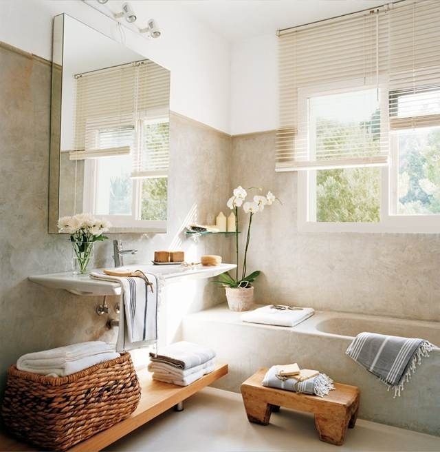 moderne-badgestaltung-feng-shui-badezimmer-materialien-flechtkörbe