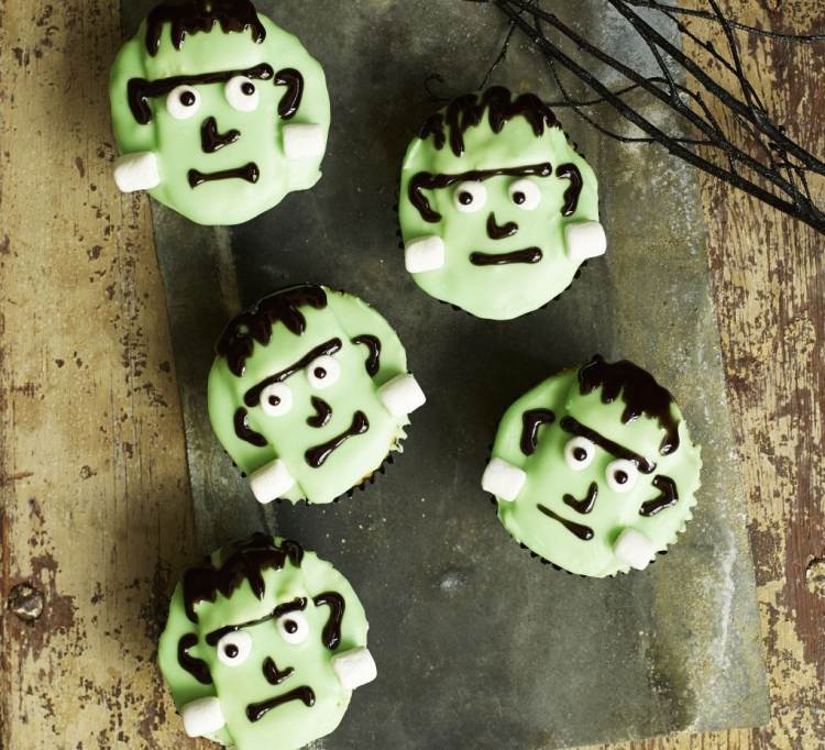 muffin-ideen-frankenstein-lurch-familie-addams-zombie