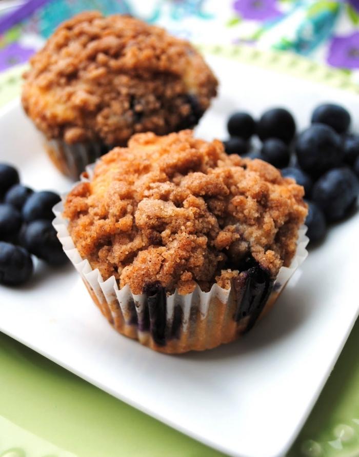 muffin kuchen rezept-blaubeeren-braunzucker
