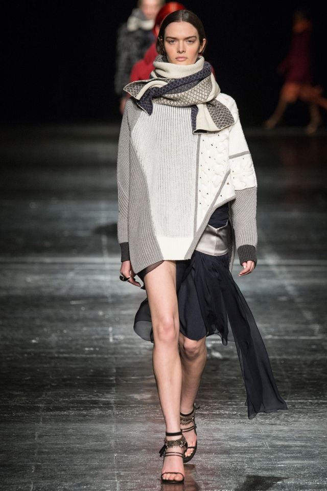 prabal-gurung--herbst-winter-2014-2015-pullover-design-schal Mode-Trends der Zukunft