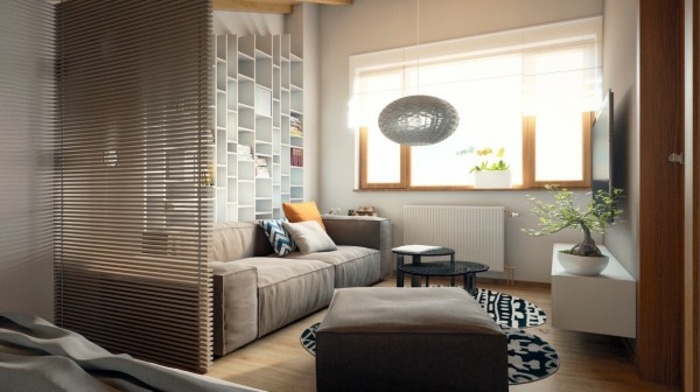 4-braune-Holz-Wand-warmes-Interieur