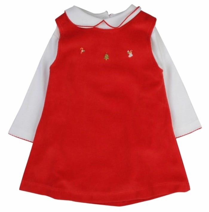 Babymode festlich Kleid rot Kissy Kissy Kollektion