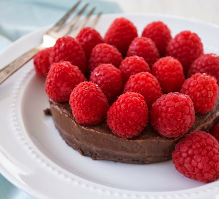Erdbeeren Schokolade Kuchen selbst backen