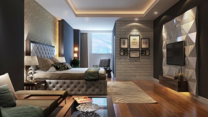 Gaurav-Design-modernes-Schlafzimmer