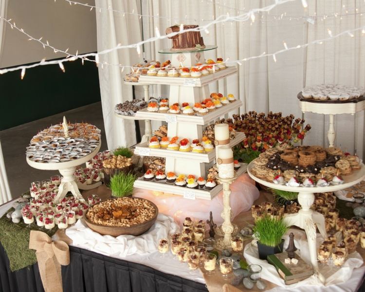Hochzeit Torte Kuchen Bar