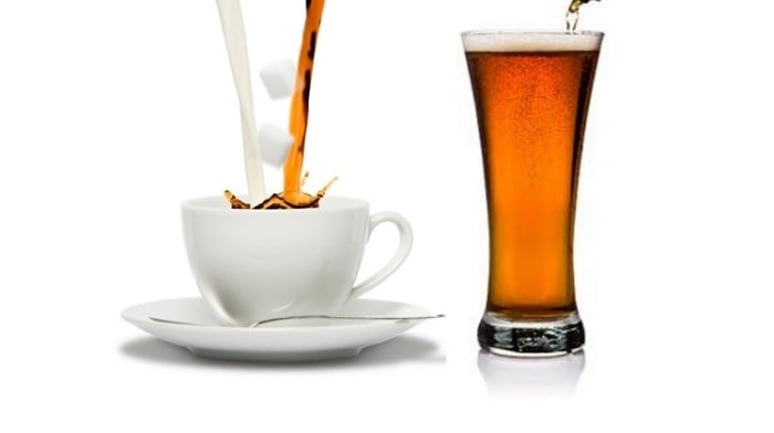 Kaffee-Gegenwirkung-zum-Alkohol-Lebensmittel-Behauptungen