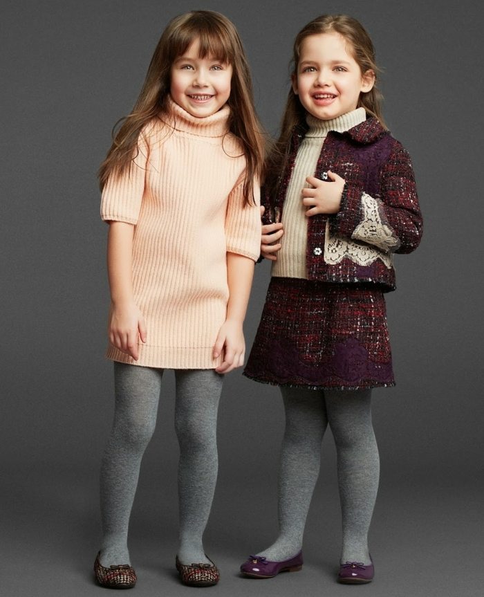 Kinder Mode Mädchen Winter Pullover Rock Jacke
