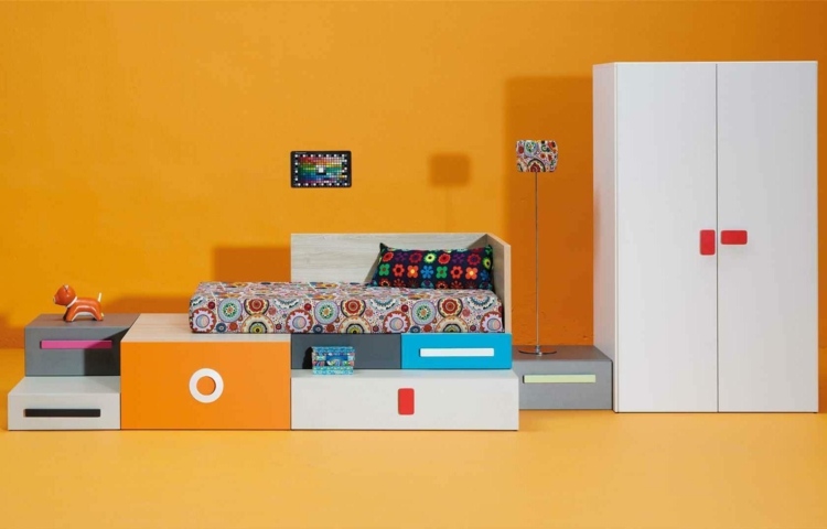 Kinderzimmer Einrichtung Ideen Möbel aussuchen Farben kombinieren