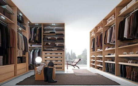 Begehbarer Kleiderschrank