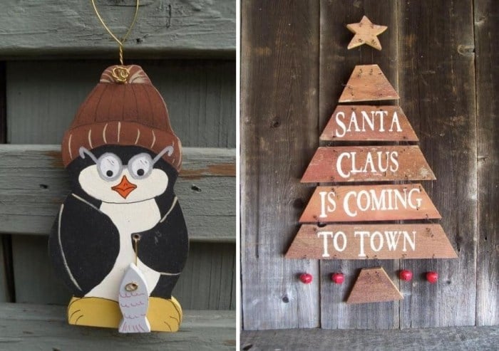 Kreative-Ideen-für-Weihnachtsdekoration-Advent-Holz-Pingui-Tanne-mit-Stern