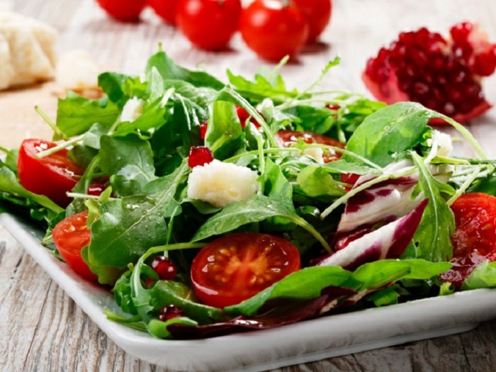 leckere Salate mit Tomaten selber machen - italienisches Rezept