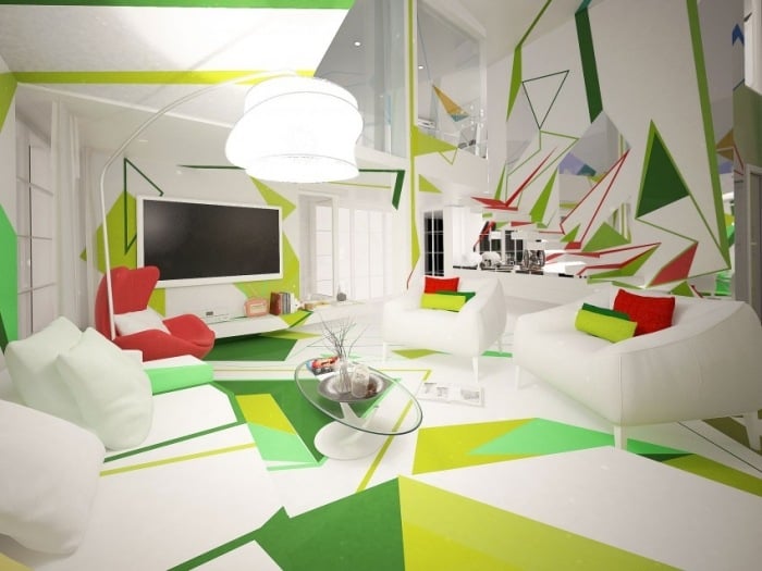 Loft-Stil-Wohnung-offener-grundriss-wohndesign-expressionistisch-abstrakt