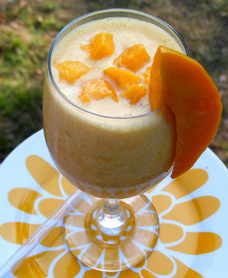 Mango-Julius-mango-vanille-eis-cocktail-ohne-alkohol