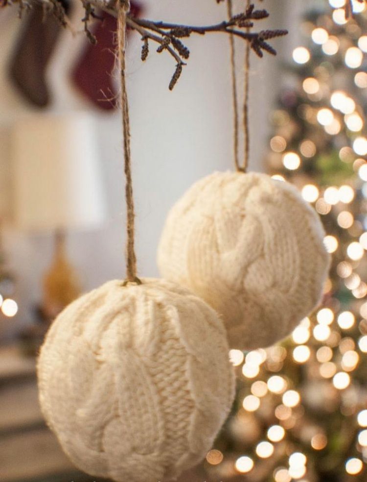 diy-weihnachtsschmuck-alter-pullover-kreativ-verwenden